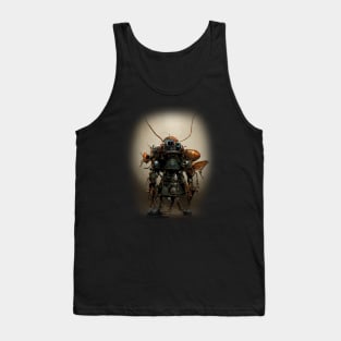 Ancient Rusty Cyborg Cockroach Tank Top